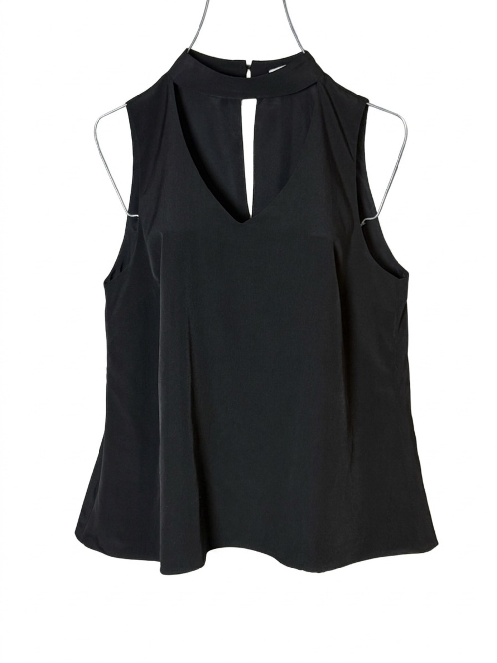 H by halston womans black blouse size Small
